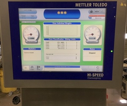 Mettler Toledo XS Hi-Speed Check-weigher