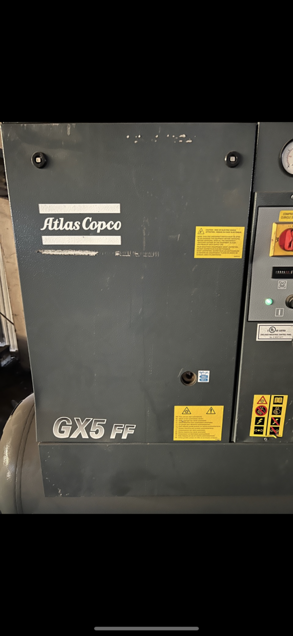 Atlas Copco GX5FF Rotary Screw Air Compressor