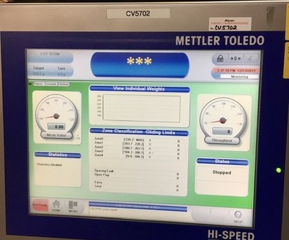 Mettler Toledo XS Hi-Speed Check-weigher